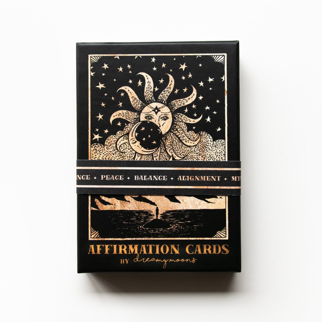 Dreamy Moons Affirmation Cards