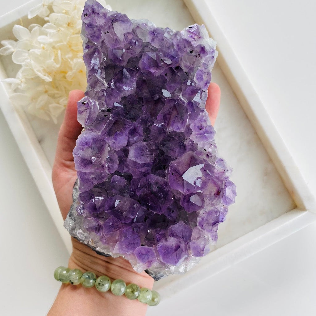 Amethyst crystal cluster crystal shop Australia