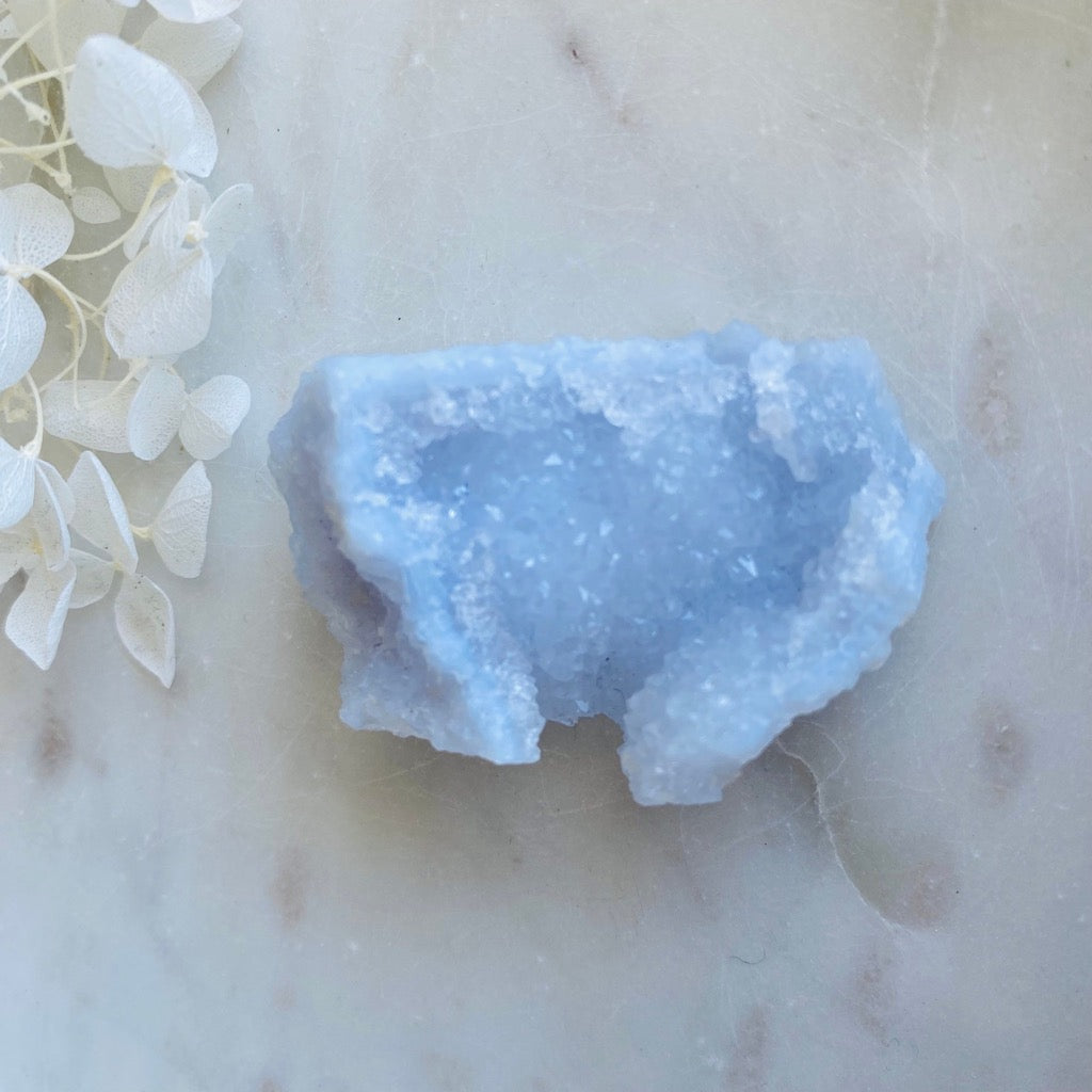 Blue Chalcedony Specimen Australia