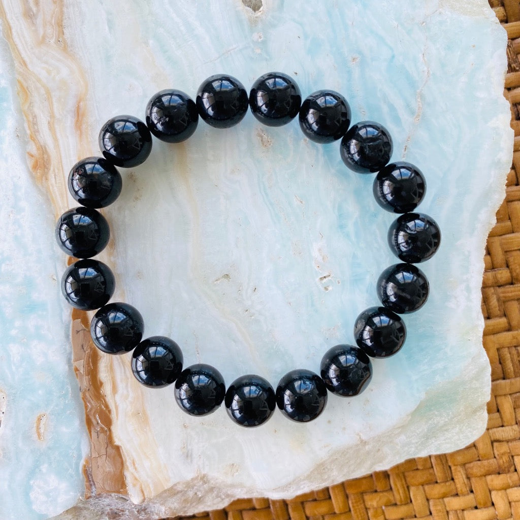 Authentic black hot sale tourmaline bracelet