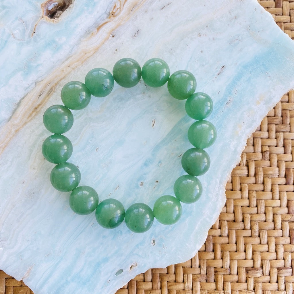 Green Aventurine Crystal Bracelet Australia