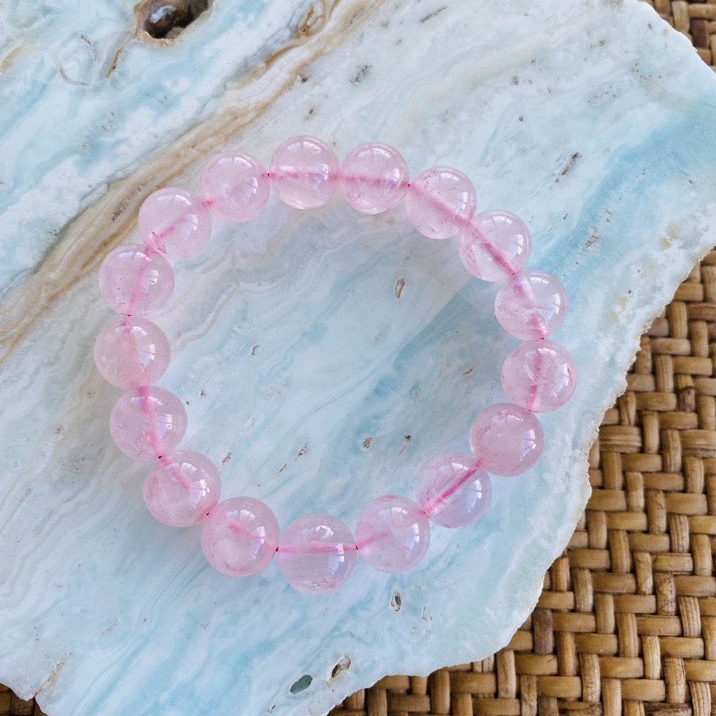 Rose Quartz Crystal Bracelet Australia