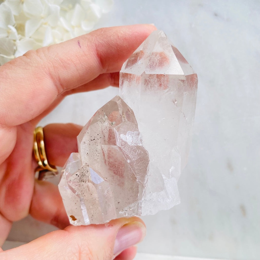 Clear Quartz Cluster - Small 013