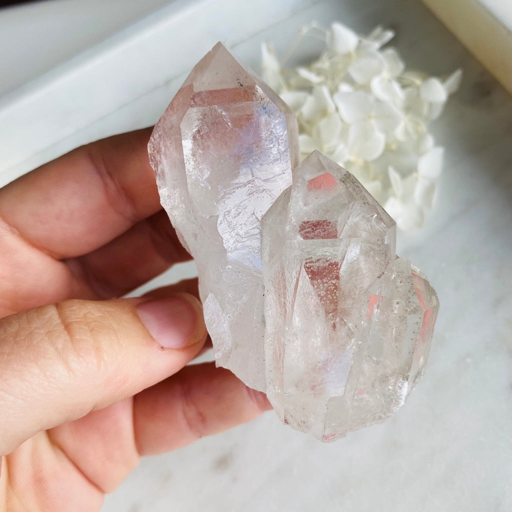 Clear Quartz Cluster - Small 013