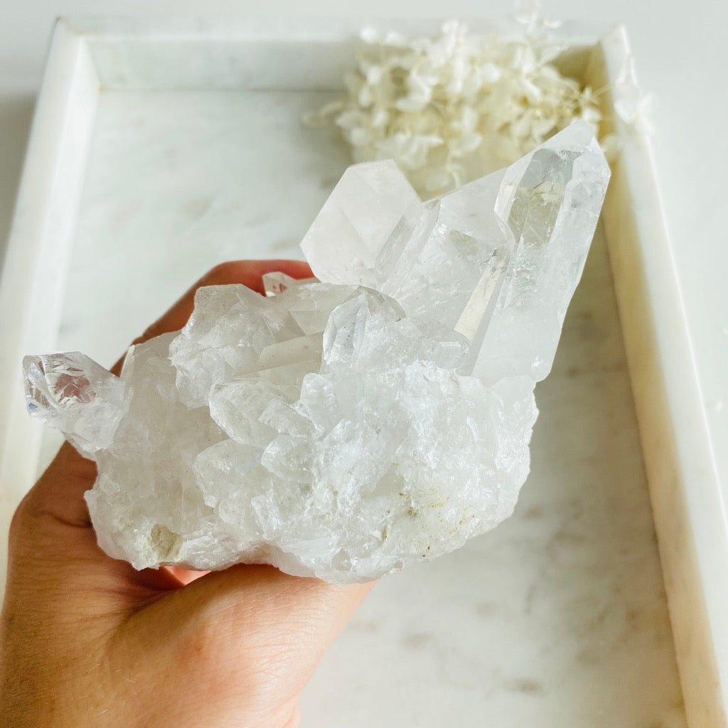 Brazil clear quartz crystal specimen Australia