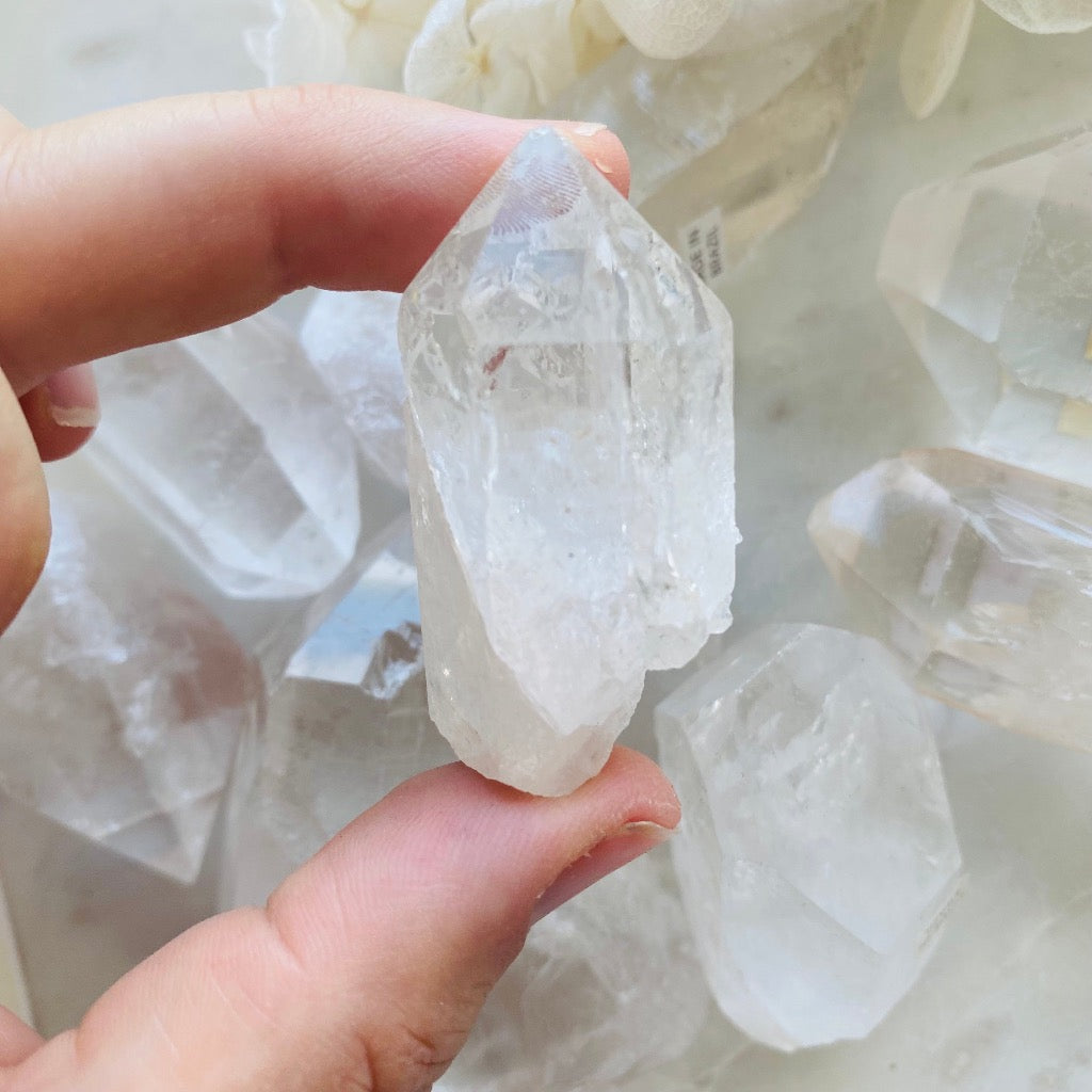 Clear Quartz Crystal Natural Points Australia