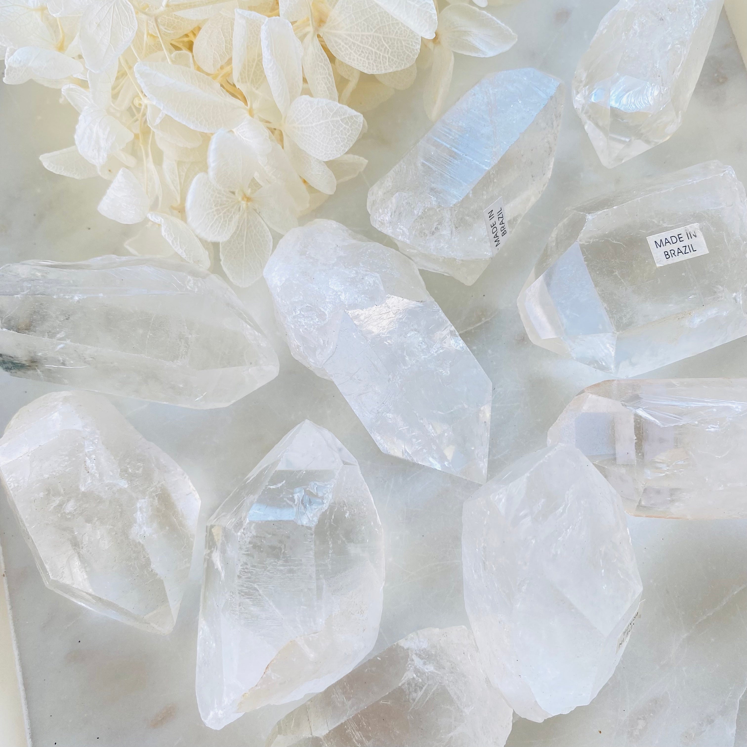 Clear Quartz Natural Points Australia