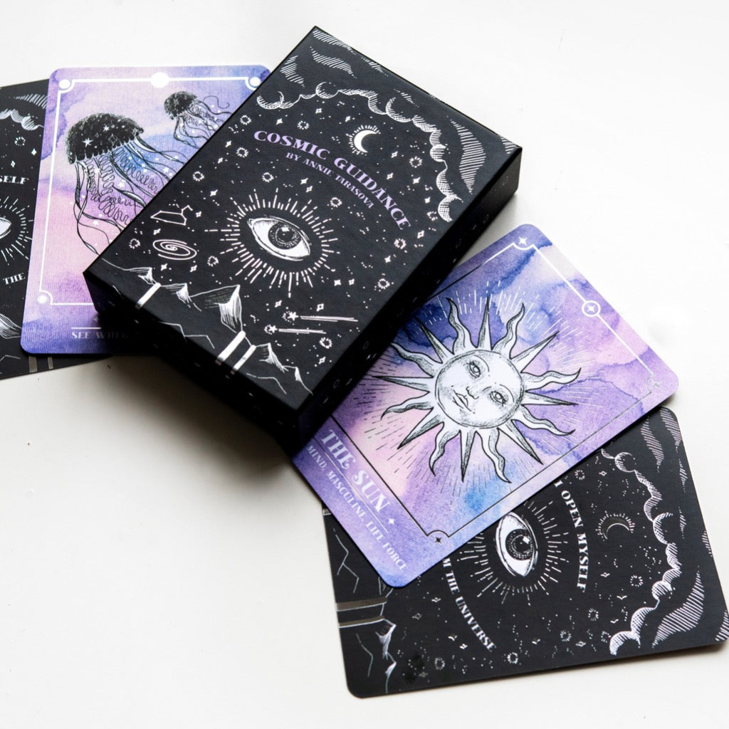 Dreamy Moons Cosmic Guidance Oracle Card Deck