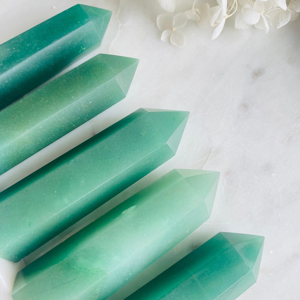 Green Aventurine Crystal Generators Australia