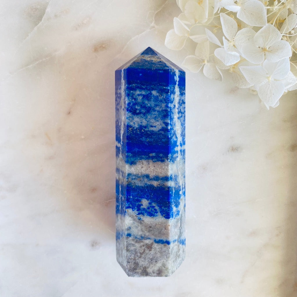 Lapis Lazuli Crystal Tower Australia