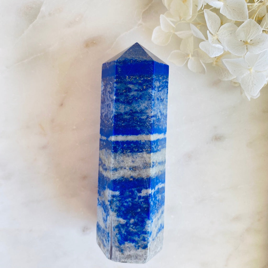 Lapis Lazuli Crystal Tower Australia