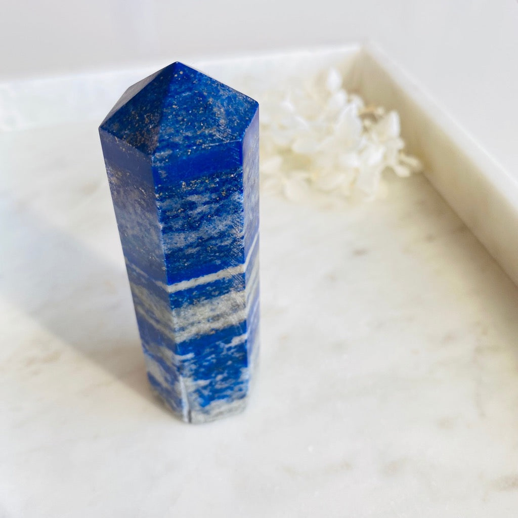 Lapis Lazuli Crystal Tower Australia