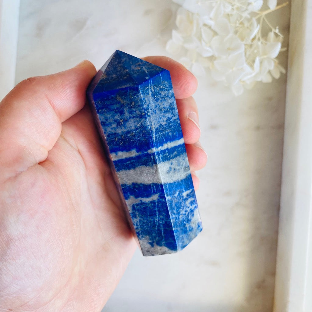 Lapis Lazuli Crystal Tower Australia