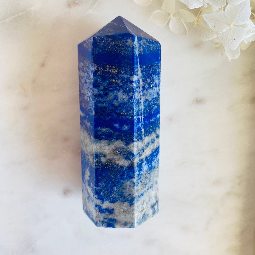 Lapis Lazuli Crystal Tower Australia