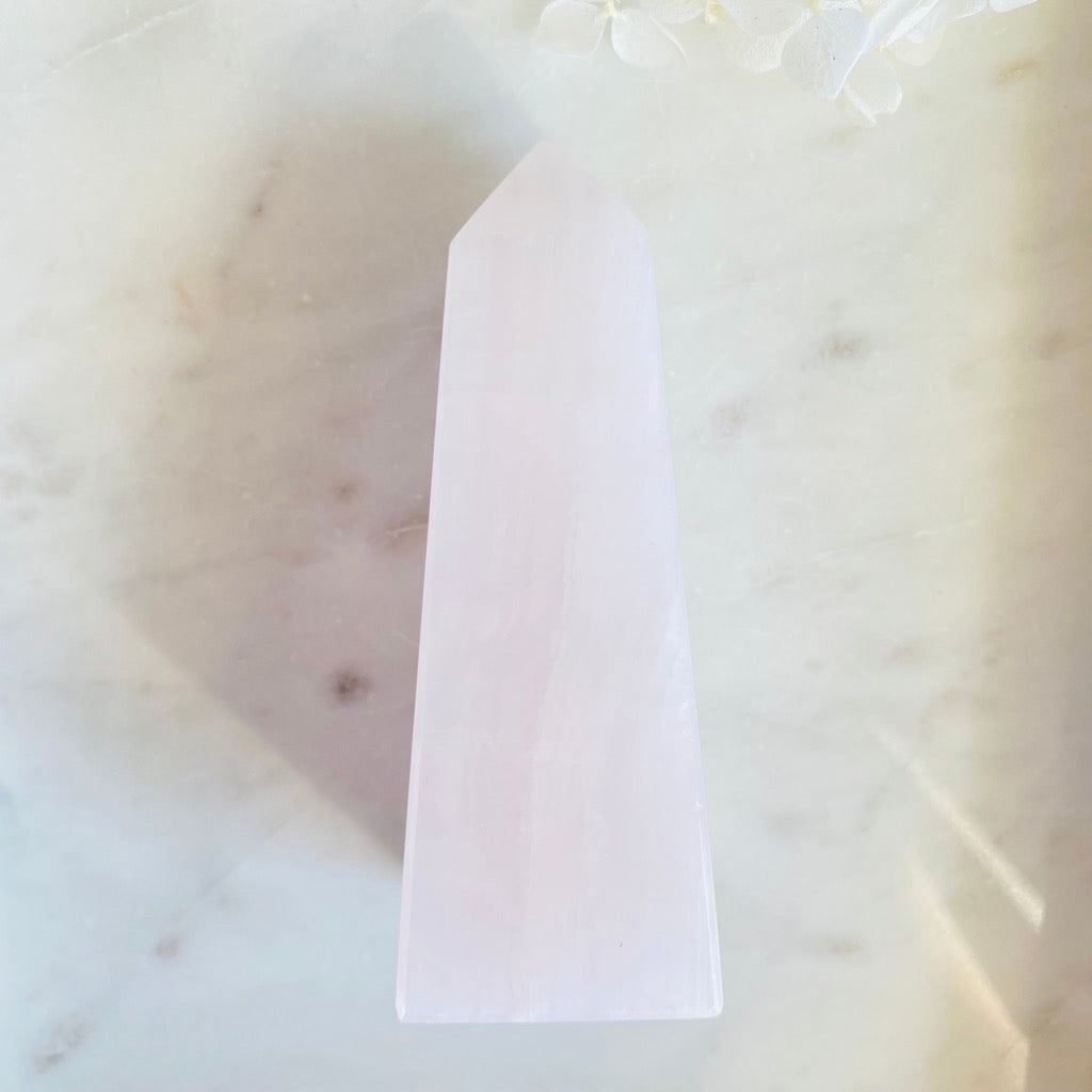 Pink Mangano Calcite Tower Australia