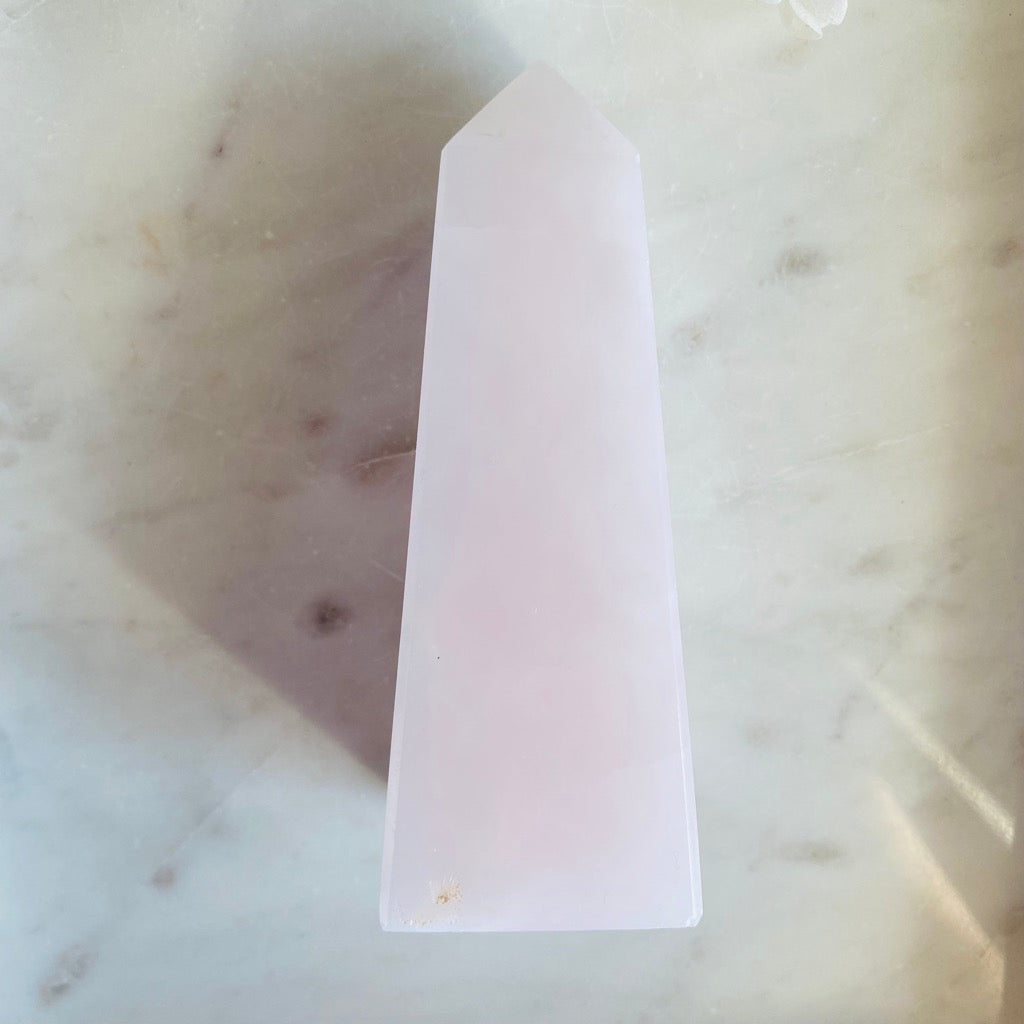 Pink Mangano Calcite Tower Australia