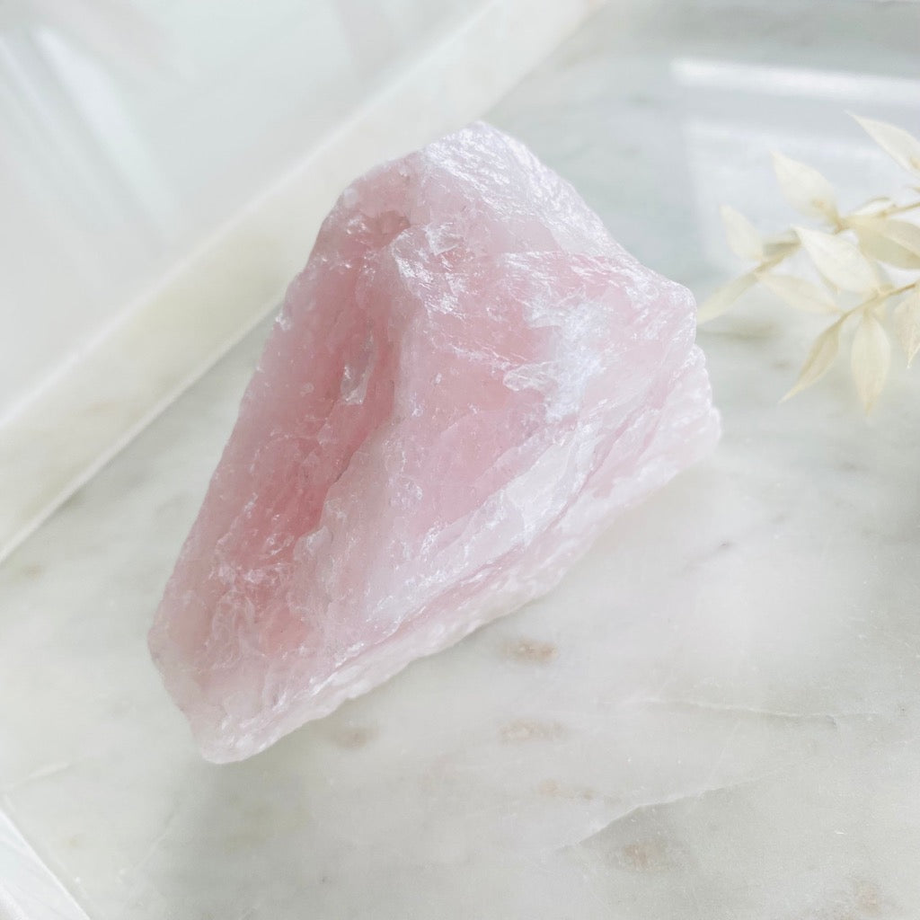 Rose Quartz Raw Chunk Australia