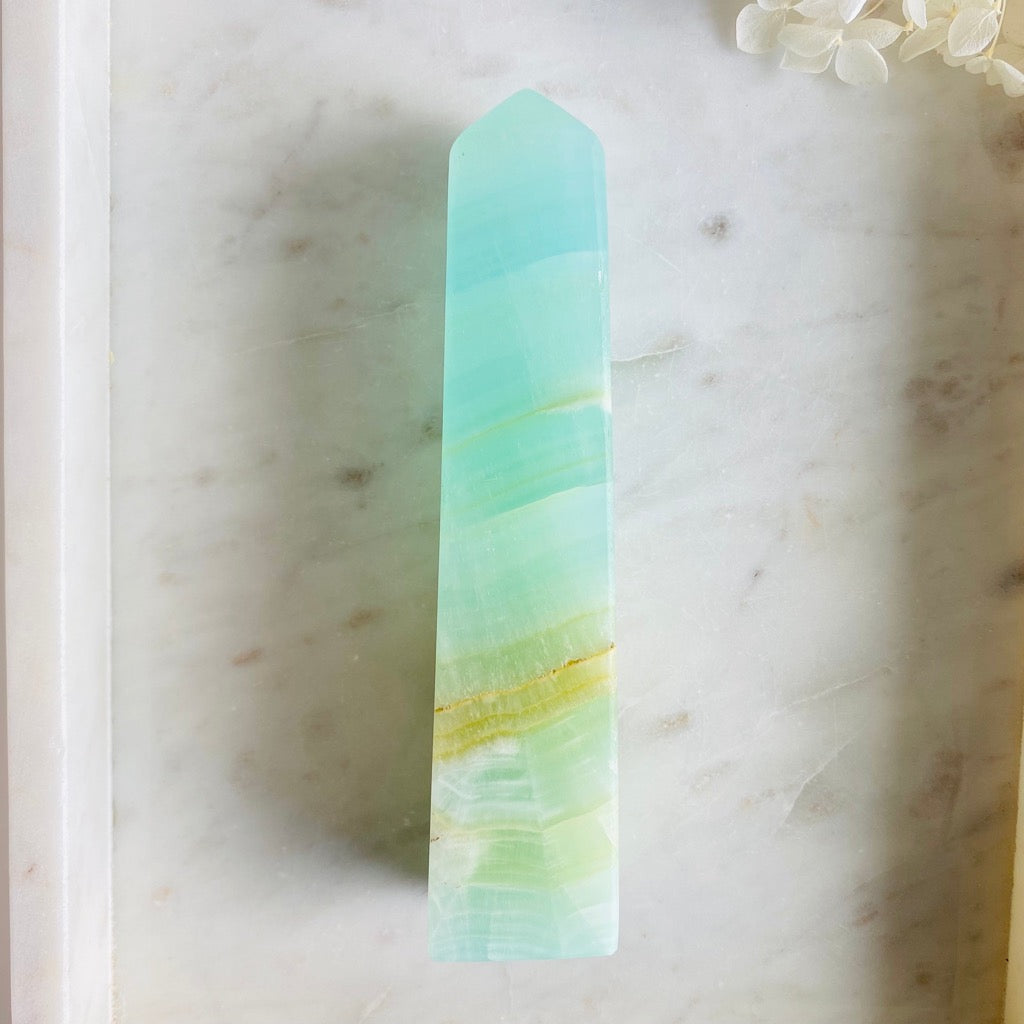 Sea Green Calcite Tower Australia