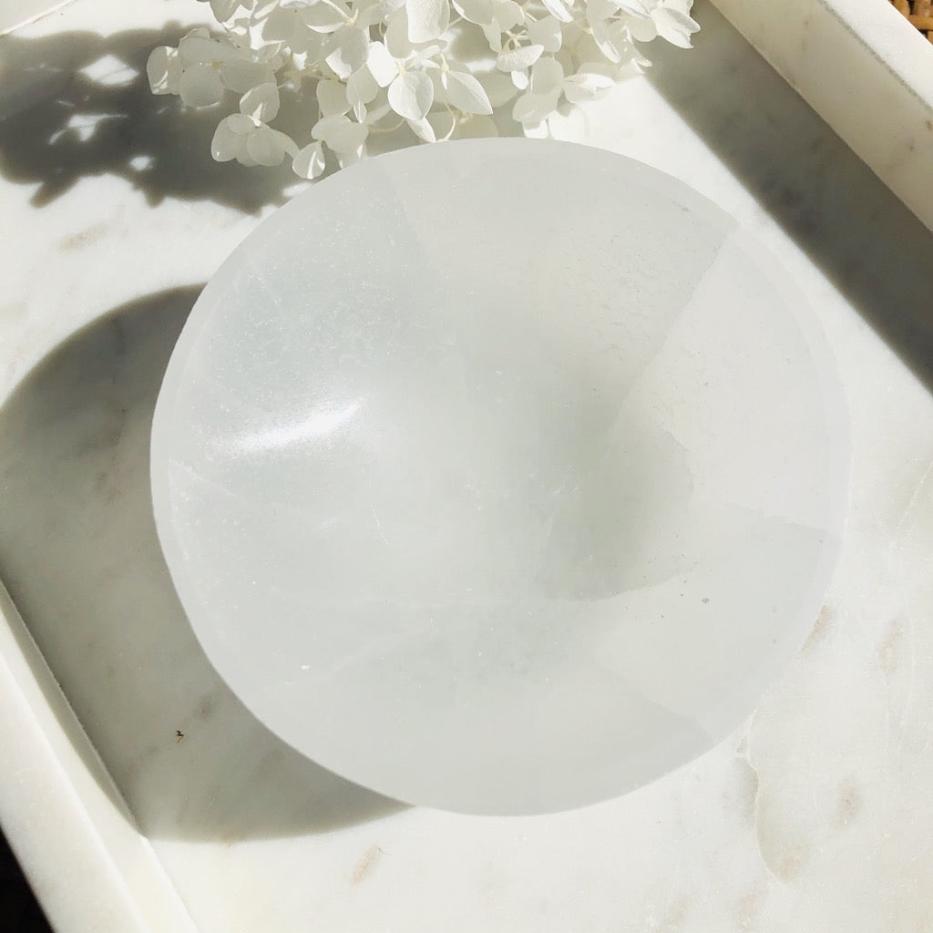 Selenite Crystal Dish Australia