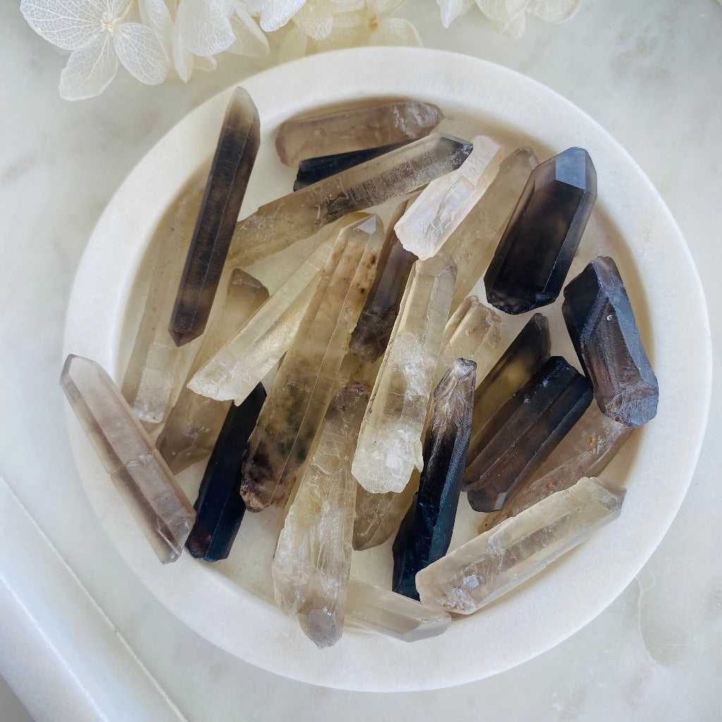 Smokey Quartz Natural Points Australia