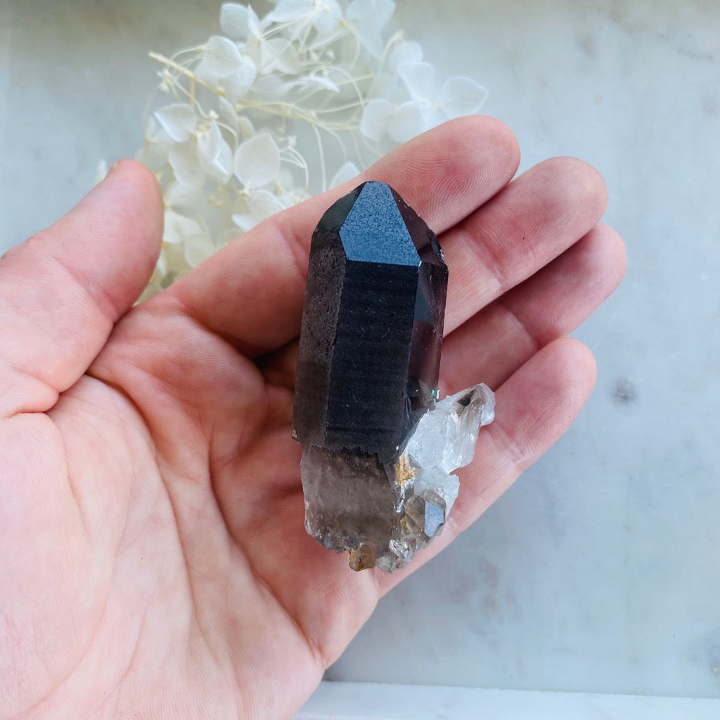 Smokey quartz crystal Australia