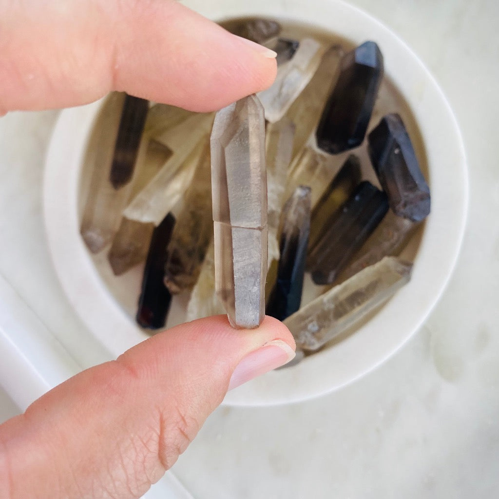 Smokey Quartz Natural Points Australia