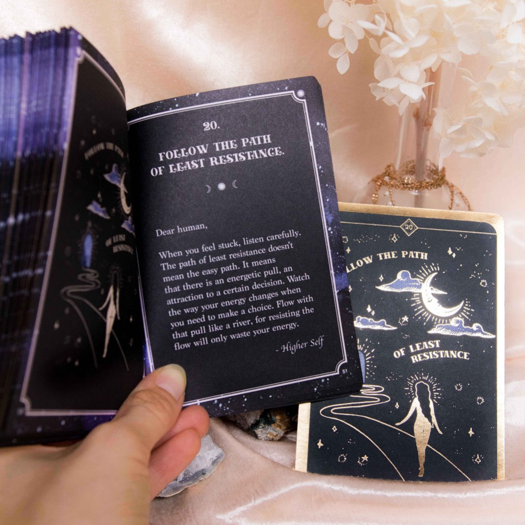 Dreamy Moons Soul Whispers Oracle Cards