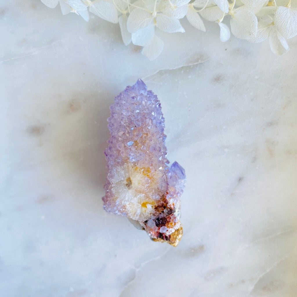 Fairy Quartz Crystal Cluster Australia