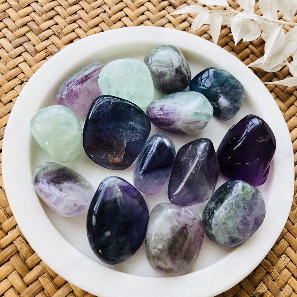 Fluorite Tumbled Crystal